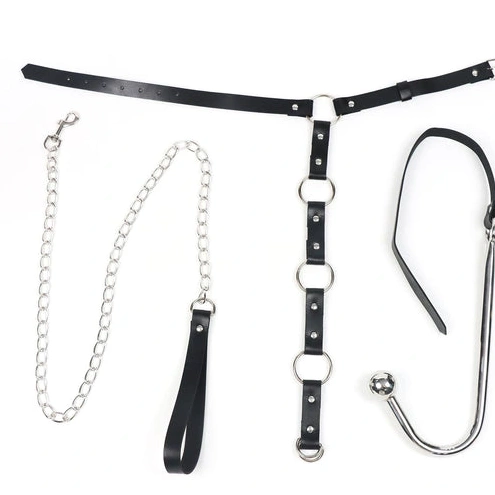 Anal Hooks Hook Leash Anal Kinky with EverydayUse Collar and 5853 0108